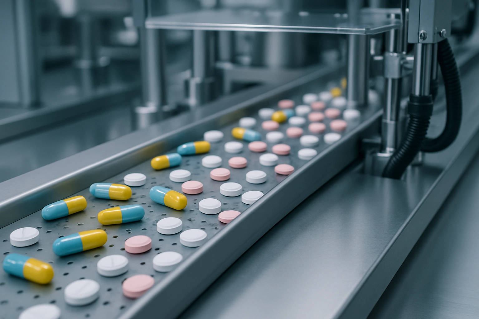 Finished dosage forms production